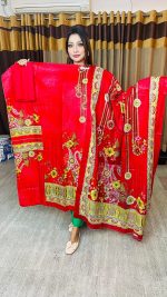 সিগনেচার কালেকশন এক্সক্লুসিভ এমব্রয়ডারি ড্রেস - Image 2
